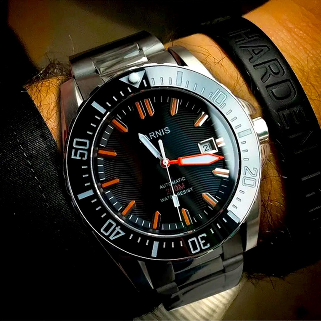 Parnis Mens Automatic Watch